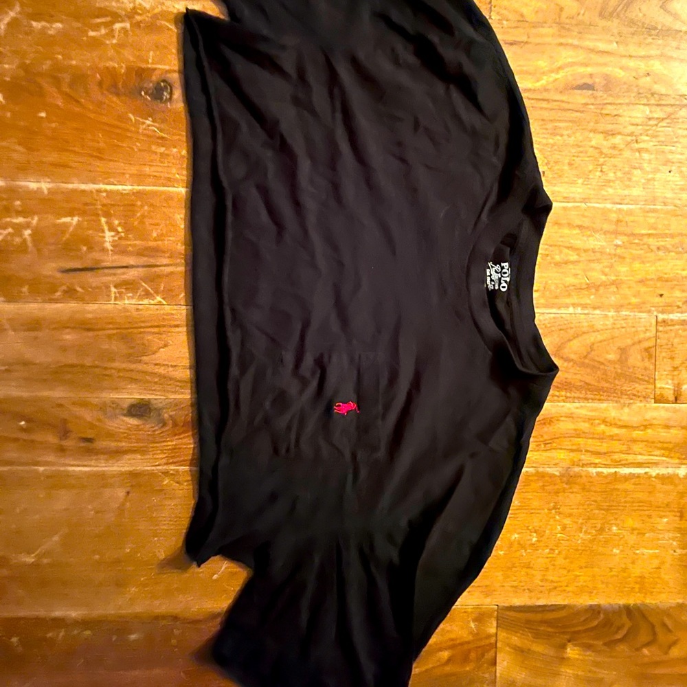 Size large Ralph Lauren polo shirt cut to crop